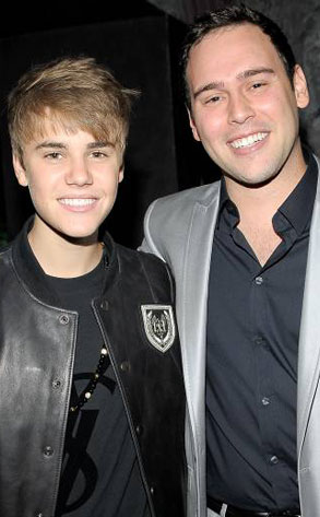 Justin Bieber, Scooter Braun Justin Bieber, Scooter Braun